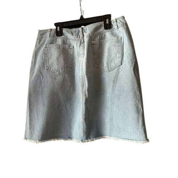 Tower Hill denim knee‎ length skirt, size 14. - Picture 5 of 8